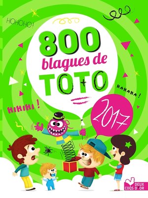 cover image of 800 blagues préférées de Toto 2017